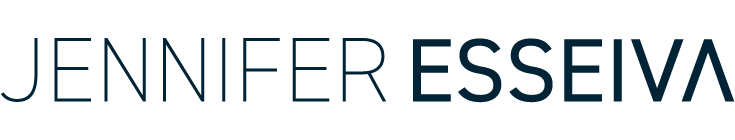 Logo of Jennifer Esseiva, a Swiss landscape photographer.